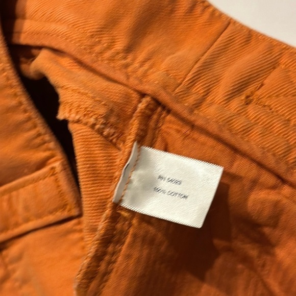 Gap pumpkin, orange cotton mini skirt size 6 - Picture 6 of 6